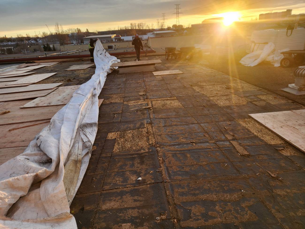 J Cubed Custom roofing project in Calgary