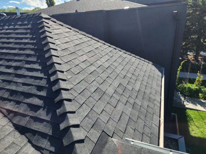 J Cubed Custom roofing project in Calgary