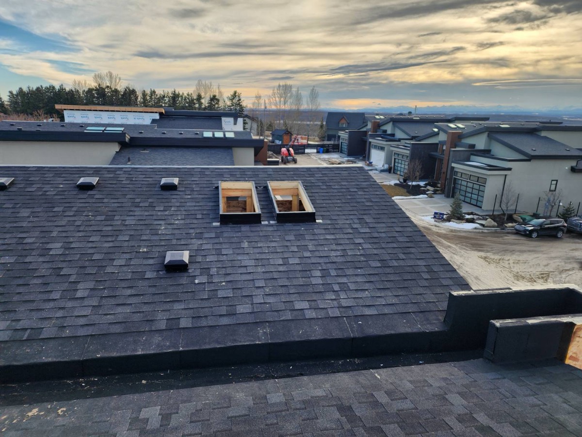 J Cubed Custom roofing project
